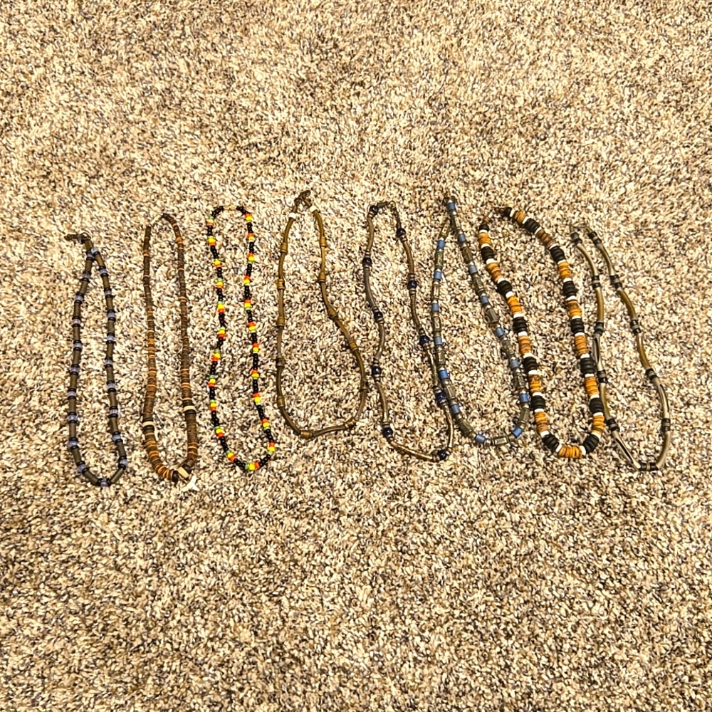 Bundle of 8 Men's Necklaces